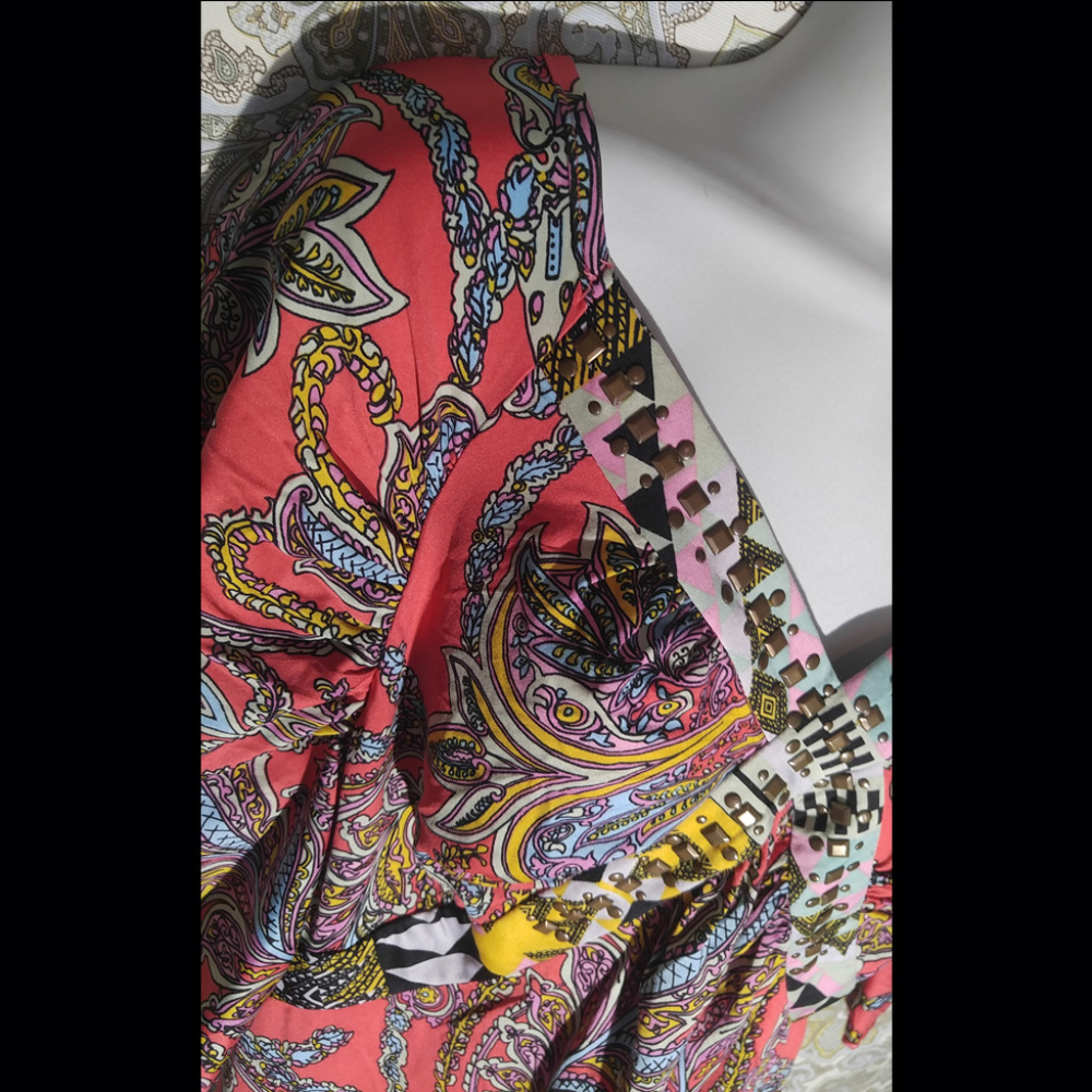 One World Plus Size 1X Embellished Shirt - Picture 2 of 6